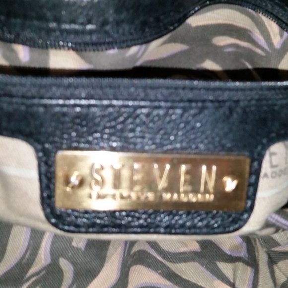Steven by Steve Madden black leather bag - Picture 4 of 7